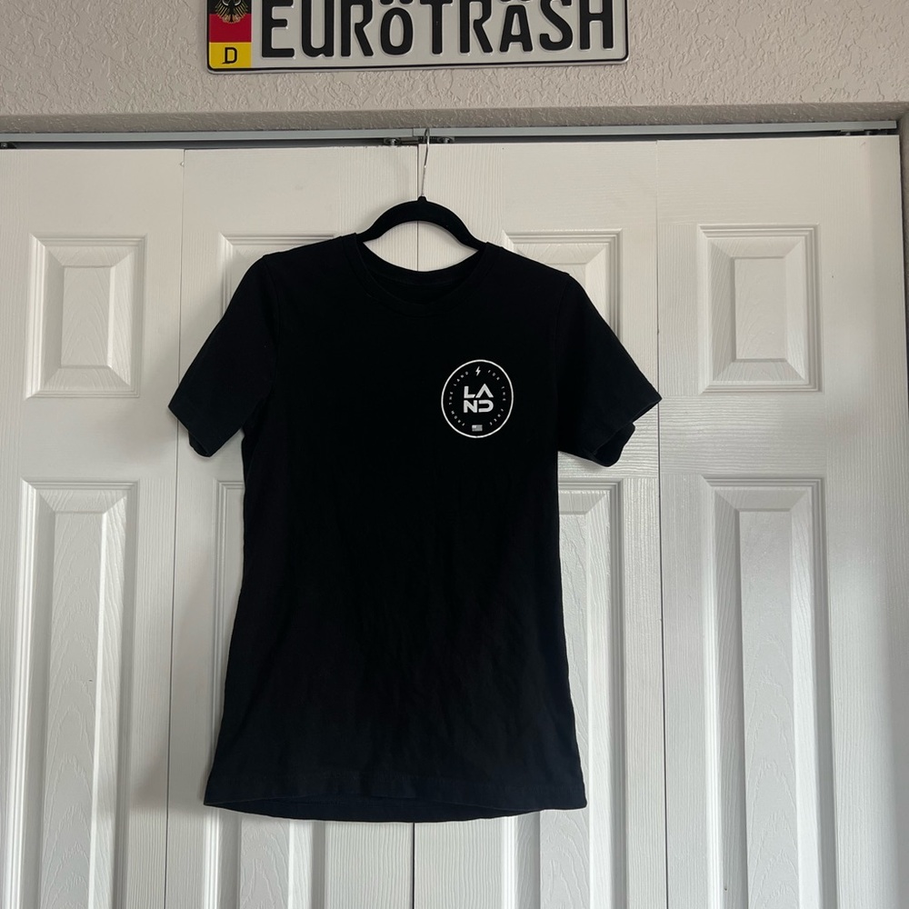 Black LAND bike shirt S